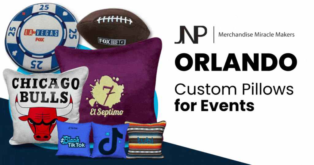Custom Pillows in Orlando JNP Merchandising
