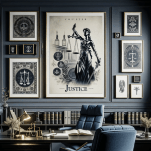 Legal-themed Artwork or Wall Decor: Adding Character to the Office