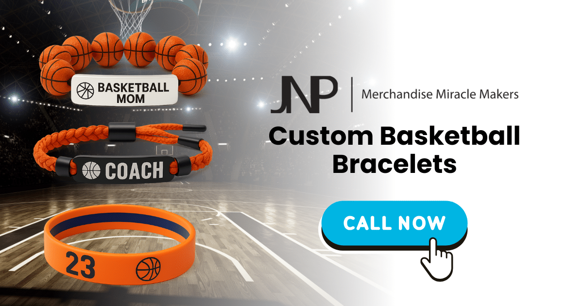 Custom Basketball Bracelets