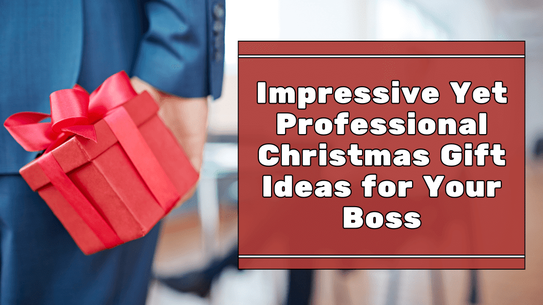 Man holding red present box as christmas gift