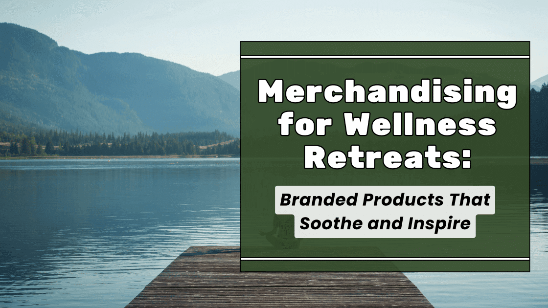 A green sign promoting soothing branded products at a wellness retreat