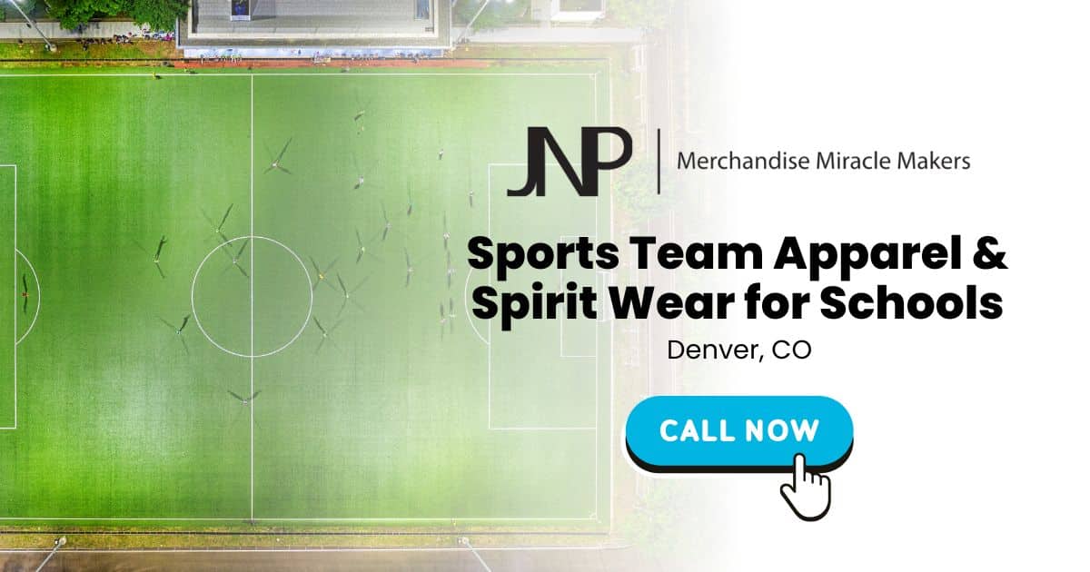 Sports Team Apparel & Spirit Wear for Schools in Denver, CO